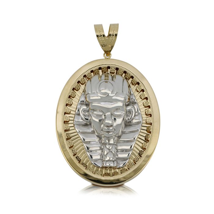 Pendente Testa Egizia – Oro 18kt – Collezione 3D