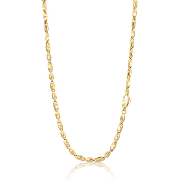 Catena Tubolare Vuota in Oro 18kt – Collezione Gioielli Veri