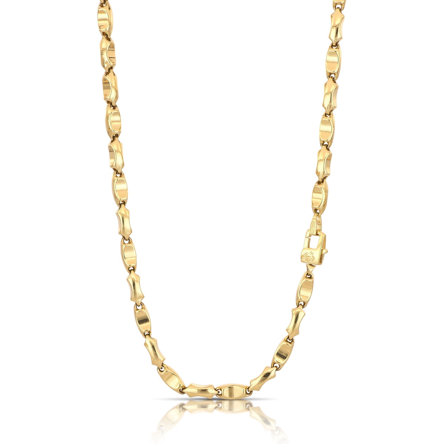 Catena Tubolare Vuota in Oro Giallo 18kt – Collezione Gioielli Veri