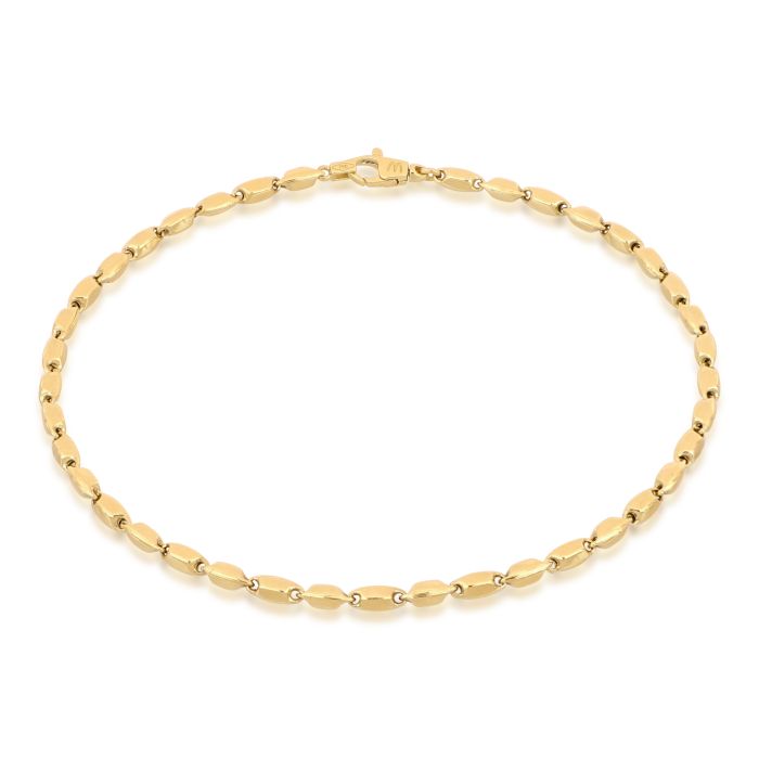 Bracciale Uomo Tubolare – Oro Giallo 18kt