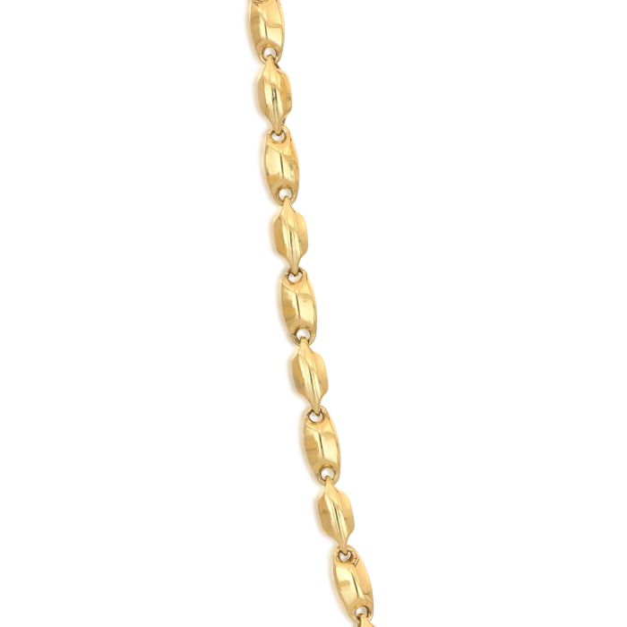Bracciale Uomo Tubolare – Oro Giallo 18kt