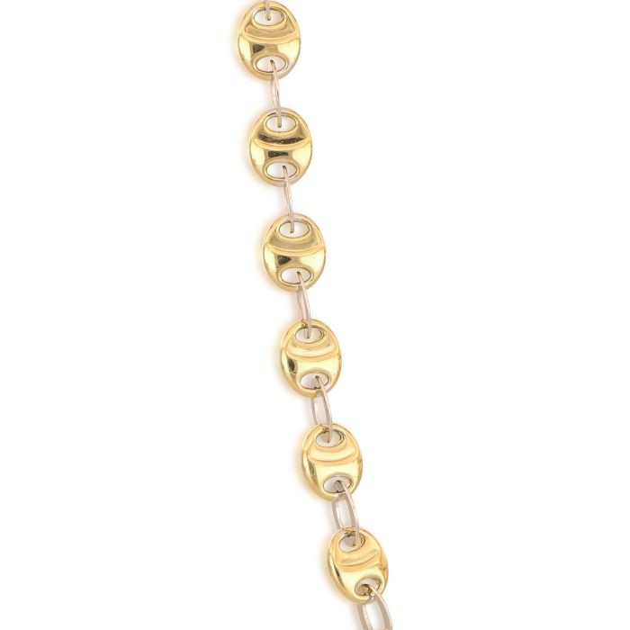Bracciale Uomo Maglia Marina – Oro 18kt