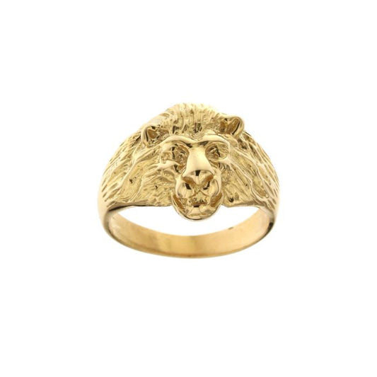 Anello con Testa di Leone – Uomo