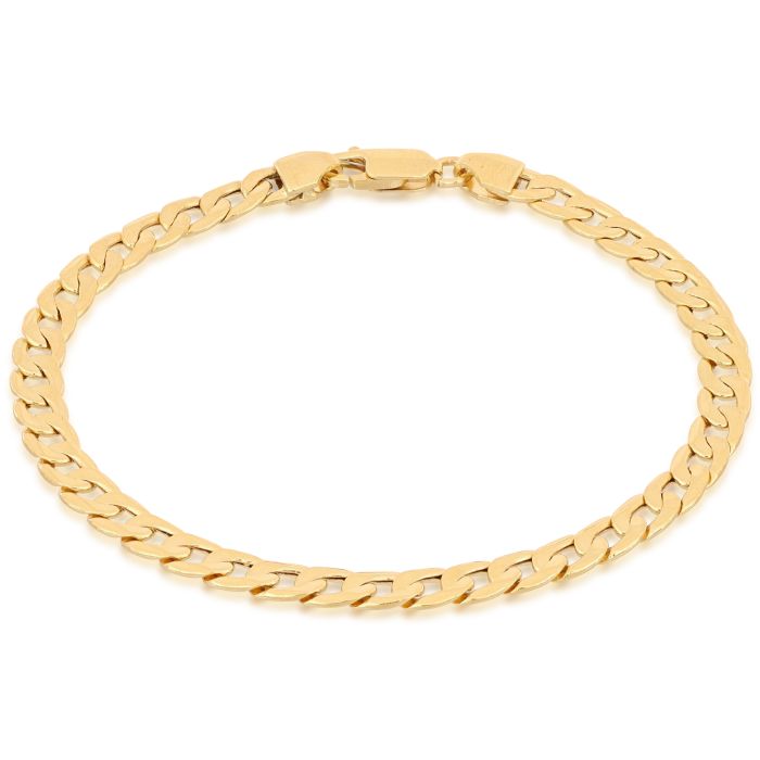 Bracciale Unisex Maglia Grumetta – Oro Giallo 18kt