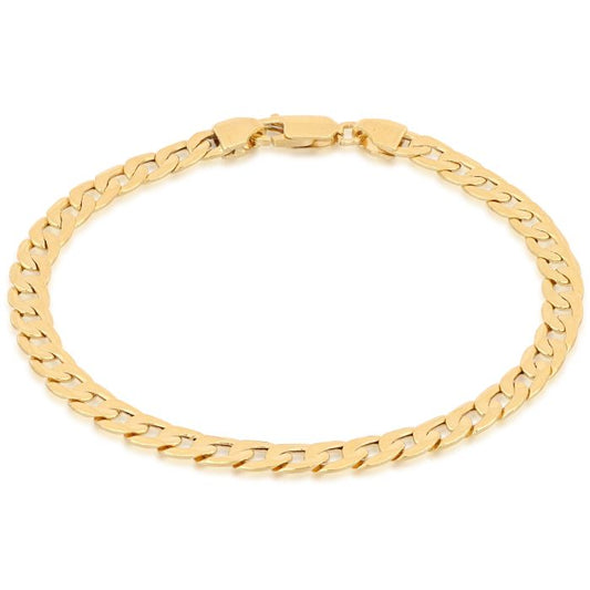 Bracciale Unisex Maglia Grumetta – Oro Giallo 18kt