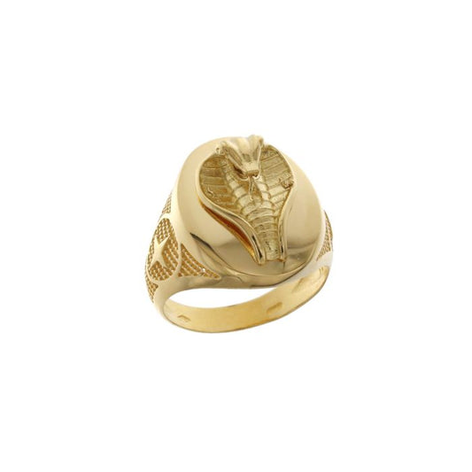 Anello a Scudo Cobra – Uomo