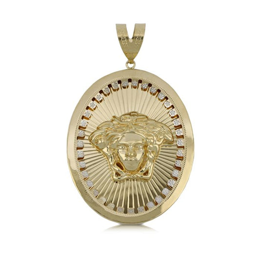 Pendente Testa di Medusa – Oro 18kt – Collezione 3D