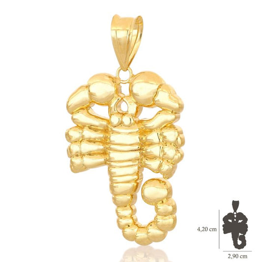 Pendente Scorpione – Oro 18kt – Collezione 3D