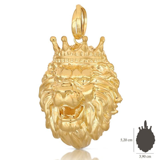 Pendente Re Leone – Oro 18kt – Collezione Petite