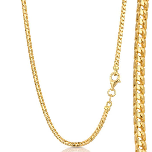 Catena Maglia Franco in Oro Giallo 18kt – 50 cm