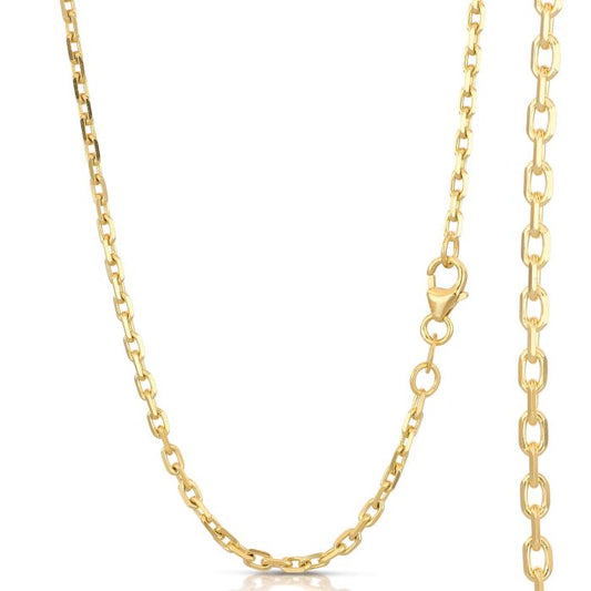Catena Maglia Forzatina in Oro Giallo 18kt – 50 cm