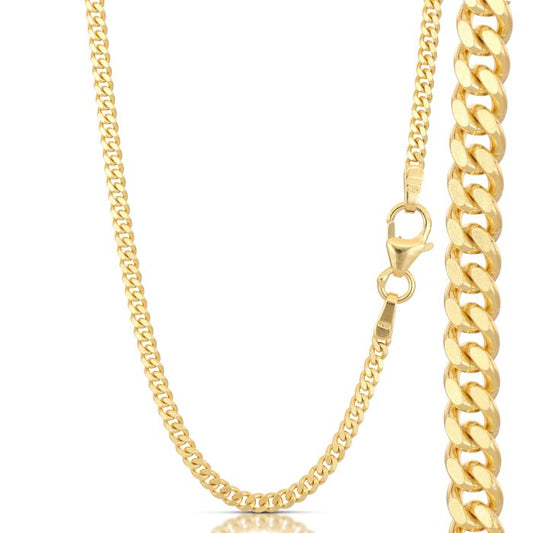 Catena Grumetta in Oro Bianco 18kt – 60 cm