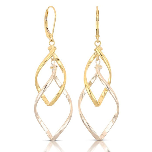Orecchini Pendenti a Canna – Oro 18kt – Collezione Dreamland